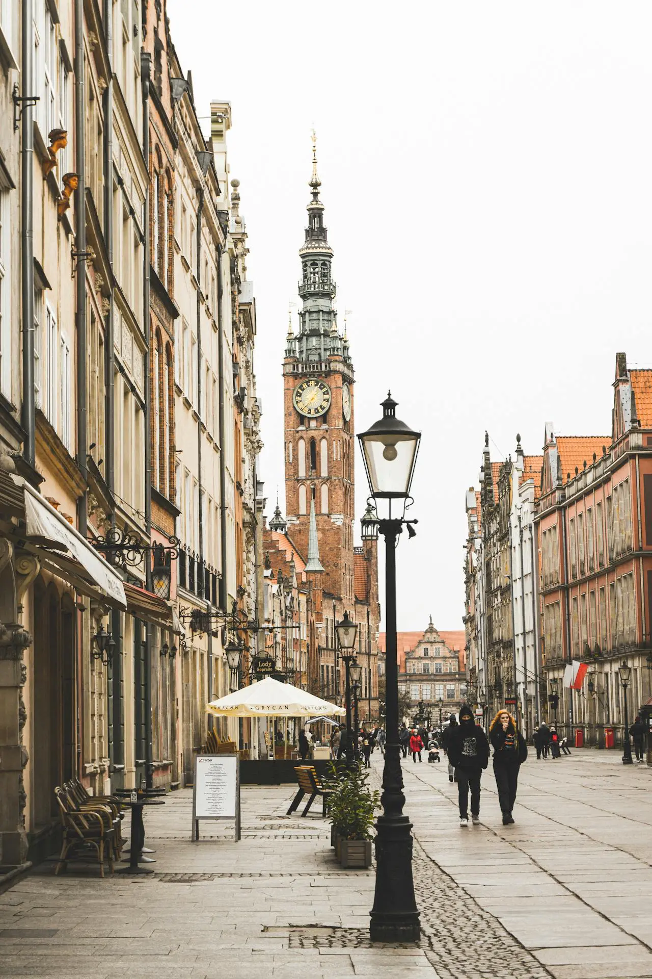 Widok na miasto Gdańsk